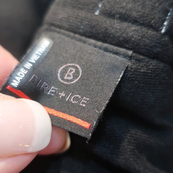 Womens Bogner Fire + Ice White Black Ankle Zip Borja Ski Pants 10 - Picture 14 of 15